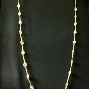 JTV 14K YG Station Necklace & Bracelet Set